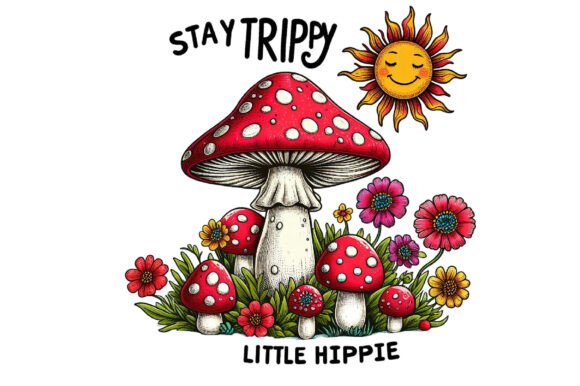 Download Stay Trippy Little Hippie Png - Premium Resources