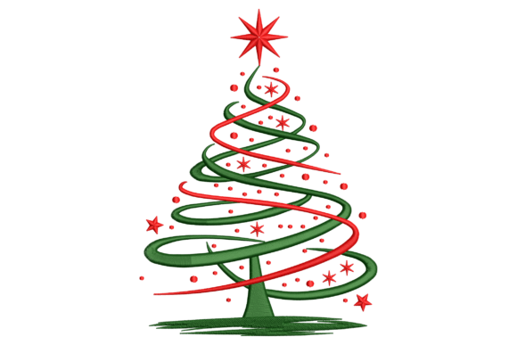 Download Christmas Tree Swirl - Christmas tree Collection