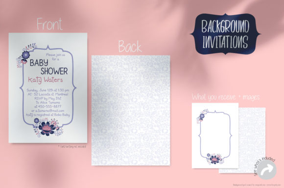 Download Boho Chic Floral | White Invitation Temp - White Collection