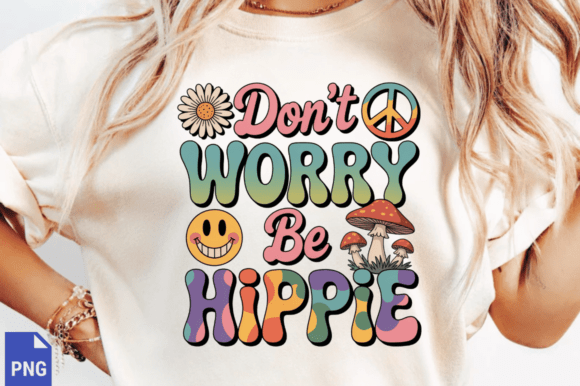 Download Retro Hippie PNG Design,Hippie T-shirt - Hippie png Collection